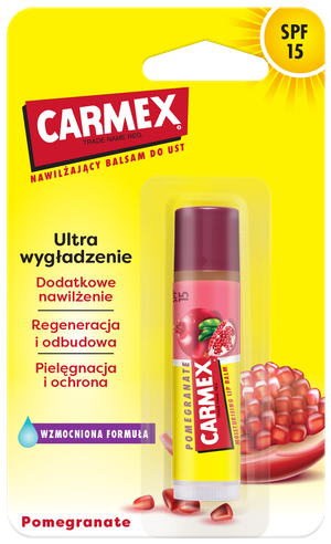 CARMEX Nawilżający Balsam do Ust Classic w Sztyfcie Pomegranate