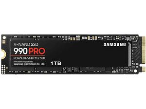 Dysk SSD SAMSUNG 990 Pro PCle 4.0 NVMe M.2 1TB MZ-V9P1T0BW