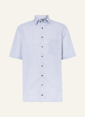 Olymp Koszula Z Krótkim Rękawem Luxor Comfort Fit blau