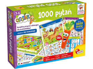 Gra edukacyjna LISCIANI Carotina 1000 pytań