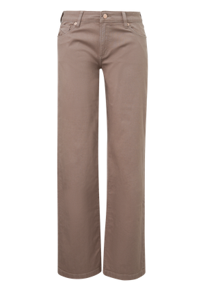 Dżinsy Catie / Slim Fit / Średni stan / Szeroka nogawka