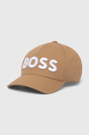 BOSS czapka z daszkiem bawełniana