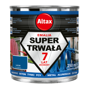 Emalia super trwała 250 ml lazur Altax