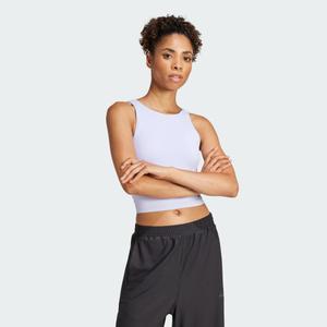 Yoga Crop Tank Top With Inner Shelf Bra