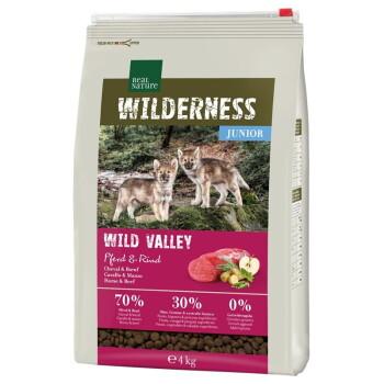 REAL NATURE Wilderness Junior Wild Valley Konina i wołowina 4 kg