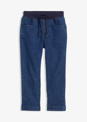 Dżinsy termiczne na podszewce z dżerseju, regular fit, straight
