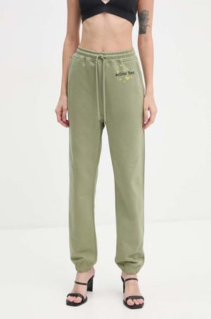 Moschino Jeans spodnie dresowe bawełniane