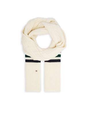 Tommy Hilfiger Szalik AM0AM12831 Kremowy