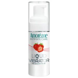Płynny Wibrator 30 ml Mrowienie Żel Wibrujący Liquid Vibrator Truskawkowy