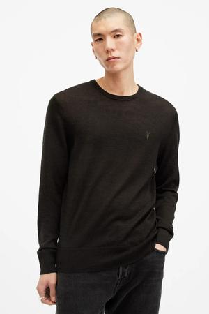 AllSaints sweter męski z wełny merino
