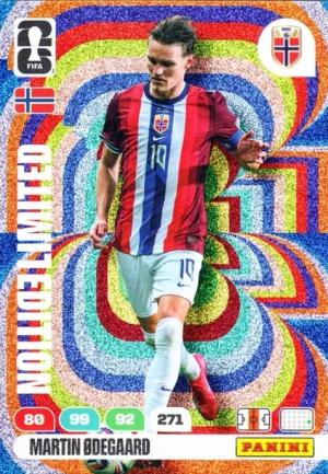 PANINI FIFA WORLD CUP 2026 karty piłkarskie Limited ODEGAARD - Norwegia