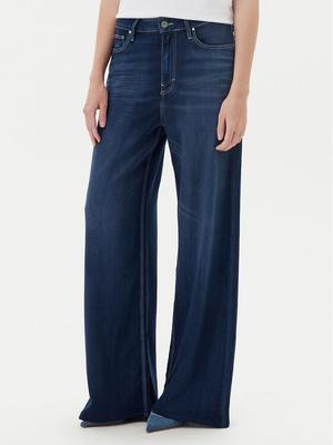 Guess Jeansy W5YA82 D0782 Granatowy Wide Leg