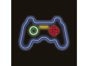Neon FOREVER TF1 Plexi LED Gamepad Wielobarwny FPNE03X