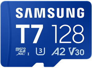 Karta pamięci SAMSUNG T7 microSDXC 128 GB Niebieski
