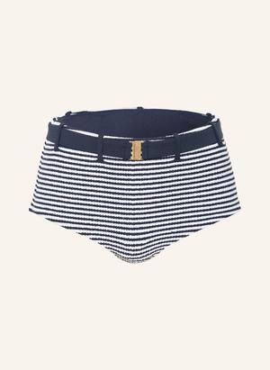Seafolly Majtki Bikini Clubhouse Belted Hollywood blau