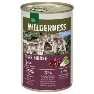 REAL NATURE WILDERNESS Junior Pure Horse — Konina 24x400 g