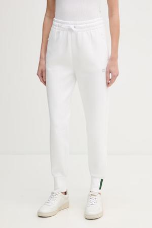 Lacoste spodnie dresowe damskie z bawełną