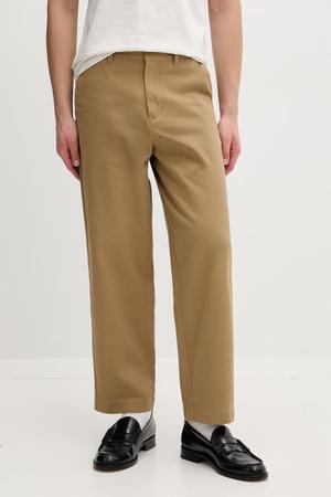 Fred Perry spodnie bawełniane Straight Leg Twill Trouser