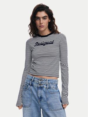 Desigual Bluzka 25SWTK85 Czarny Regular Fit