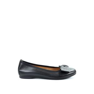 Damskie baleriny czarne Gabor 64.125.27