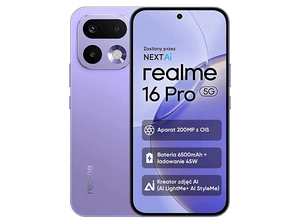 Smartfon REALME 16 Pro 5G 8 GB/ 256 GB Fioletowy