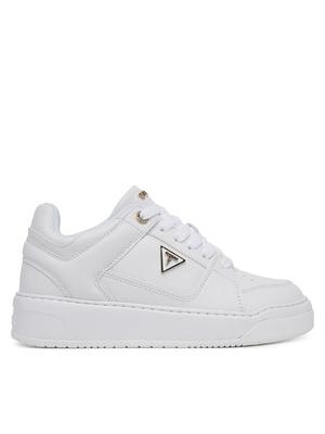 Guess Sneakersy FLTDEL ELE12 Biały