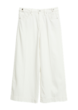 Dżinsy Culotte Suri / Regular Fit / High Rise / Wide Leg / Undyed