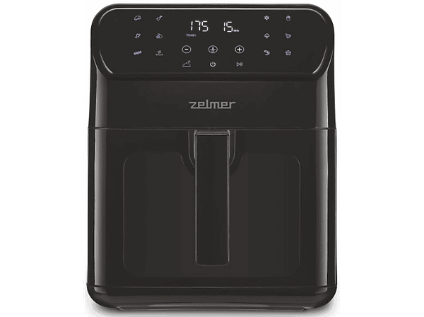 Frytkownica niskotłuszczowa Air fryer ZELMER ZAF6500 1500 W, 6.5 L Czarny