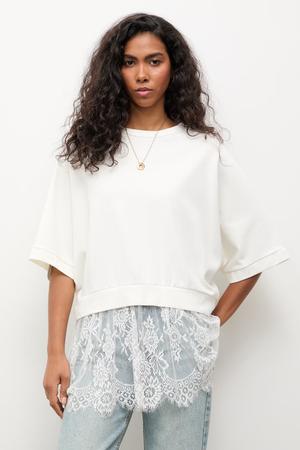 Answear.LAB bluza oversize damska z wiskozą