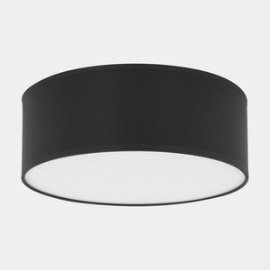 Lampa sufitowa Rondo 45 x 15 cm czarno-biały