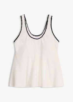 Top tankini z haftem