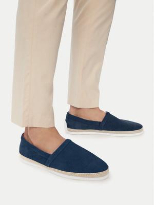 GINO ROSSI Espadryle EO-TOMO-01 126AM Granatowy