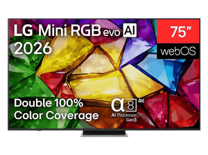 Telewizor Mini RGB Evo LG 75MRGB87B6B 75" 4K 144Hz Dolby Vision FreeSync Grafitowy