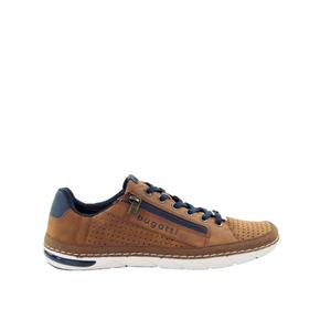 Męskie koniakowe sneakersy Bugatti 321ASG055500-6300 TT153074
