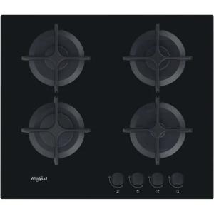PŁYTA GAZOWA WHIRLPOOL AKT616/NB 59x51 CM GAZ NA SZKLE CZARNA 4 PALNIKI
