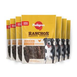 Przysmaki dla psa Pedigree Ranchos Jerkies 7x180 g kurczak bez zbóż