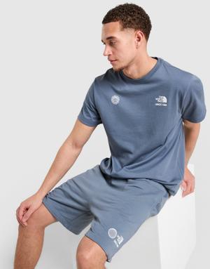 The North Face T-Shirt M Wording Fonts Relaxed Ss