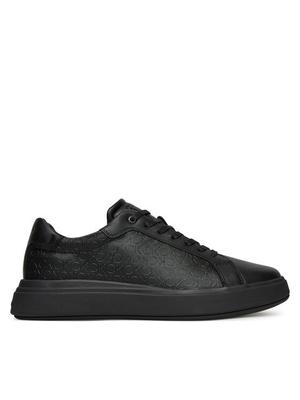 Calvin Klein Sneakersy Chunky Low Top Lace Up Mono HM0HM01970 Czarny