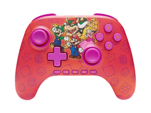 Kontroler bezprzewodowy POWERA Advantage Mario and Friends do Nintendo Switch 2 Wielokolorowy