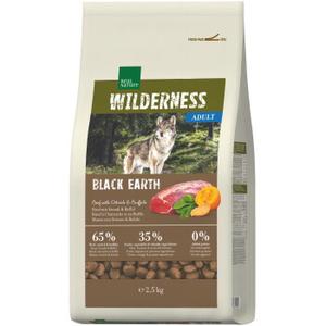 REAL NATURE WILDERNESS sucha karma pies, adult, Black Earth, wołowina ze strusiem i bawołem 2,5 kg
