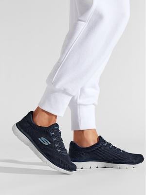 Skechers Sneakersy Quick Lapse 12985/NVLB Granatowy
