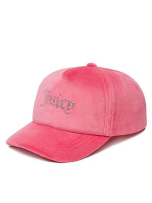 Juicy Couture Czapka z daszkiem Veronica JCAWH224702 Różowy