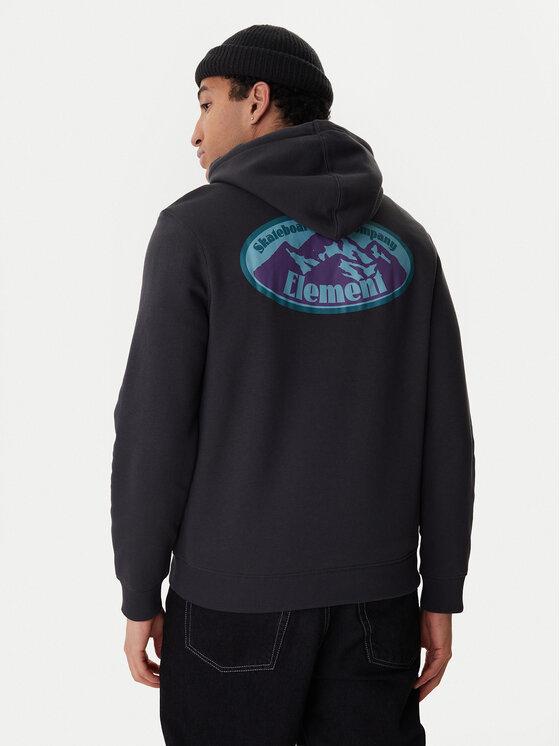 Element Bluza Epic Po ELYSF00319 Czarny Regular Fit