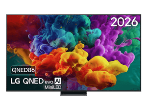 Telewizor QNED evo Mini LED LG 86QNED86B6B 86" 4K 144Hz Dolby Vision Motion Booster 288 Czarny