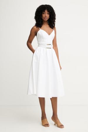 Marciano by Guess sukienka rozkloszowana z bawełną ULLA