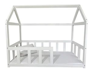 ŁÓŻKO DOMEK AURORA biel dla dziecka 160x80 + stelaż gratis PRODUCENT TORO