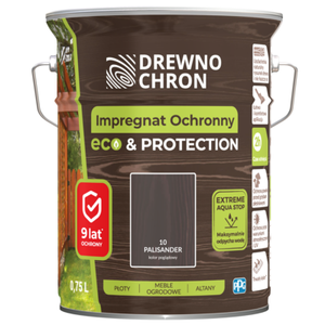 Impregnat ochronny ECOPROTECTION palisander 4,5 l Drewnochron