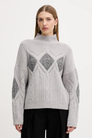 Twinset sweter z dodatkiem wełny