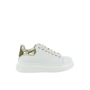 Damskie sneakersy skórzane białe GOE TT2N4002