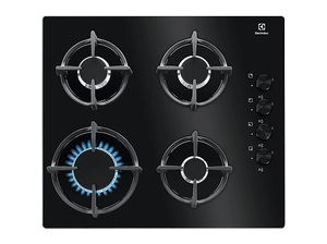 Płyta gazowa szklana ELECTROLUX KGG6407K Czarny